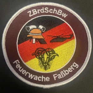 Bundeswehrfeuerwehr Zentrum Brandschutz der Bundeswehr Fassberg Ärmelabzeichen - Bild 1 von 1