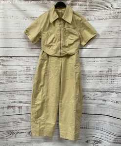 Cult Gaia Quinn Cropped Top Jessa Cargo Trousers Set Beige XS - Picture 1 of 6