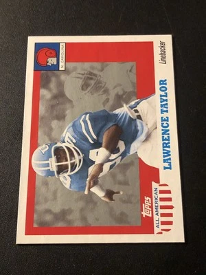 2005 Topps All American Retired Edition Lawrence Taylor #17 HOF - Image 1 of 2