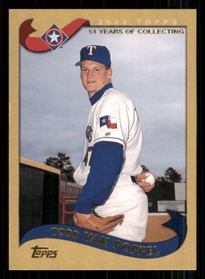 2002 Topps Traded Gold #T102 Todd Van Poppel /2002 - Image 1 of 2