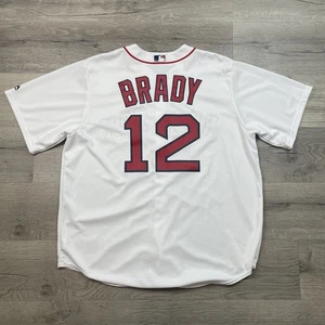 Boston Red Sox Men's NFLPA Majestic Cool Base Jersey Brady Size XL - Picture 1 of 15
