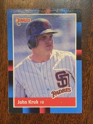 1988 Donruss - John Kruk #205 - Image 1 of 2