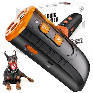 Ultrasonic Dog Bark Deterrent Device - 3X Ultrasonic Transmitter, Po... - Bild 1 von 8