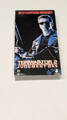 SEALED TERMINATOR 2 VHS Watermark 1991 Carolco Home Video 1st Made ISBN - Image 1 of 4