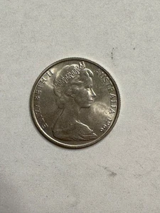 1966 AUSTRALIA 50 CENTS KANGAROO EMU QUEEN ELIZABETH II - Picture 1 of 4