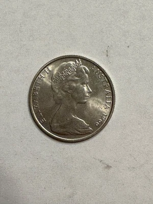 1966 AUSTRALIA 50 CENTS KANGAROO EMU QUEEN ELIZABETH II - Image 1 of 4