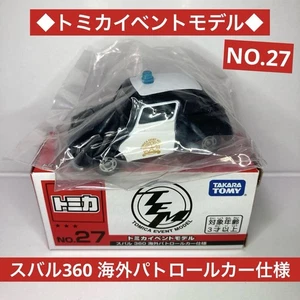 TAKARA TOMY Tomica Event Model Subaru 360 Overseas Patrol Car Version Figure - Picture 1 of 6