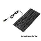 Keyboard 78 Key Mute Ultra Thin Wired Mini USB Keyboard For PC Desktop Computer