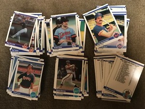 UPDATED LIST 1984 Fleer Baseball #551-660 You Pick FREE SHIPPING Multi Discount