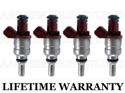 4X Inyectores de combustible originales Siemens para 00 01 02 03 04 Volvo S40 V40 1,9 L Turbo Foto 1 de 2