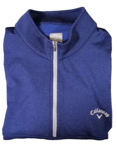 Callaway Golf Pullover Jacke 1/4 Reißverschluss Herren dunkelblau Größe XXL - Bild 1 von 4