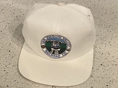 Vintage 1980s/90s San Joaquin Valley Railroad Co Legend Snapback Trucker Cap/Hat - Image 1 of 4