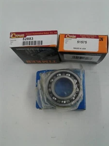 Willys Jeep CJ2A,CJ3A,CJ3B Bearings & Cup Output Shaft Transfer Case Set - Picture 1 of 4
