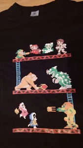 Super Mario Donkey Kong Zelda T-Shirt - Alle gegen Alle + Grand Theft Mario - Bild 1 von 4