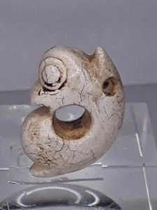 Hongshan ancient Chicken Bone Jade Toggle pendant - Picture 1 of 9