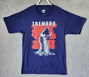 Universal Tremors Kevin Bacon 1990 Horrorfilm Graboid Grafik T-Shirt Größe M - Bild 1 von 9