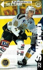 1995-96 Finnish TPS Turku Phone Cards #14 Harri Sillgren