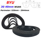 8YU Timing Belt Closed Loop Synchronous 30 40mm Width for 3D Printer Pulley CNC