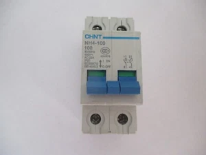 CHINT NH4-100 100 AMP DOBLE INTERRUPTOR PRINCIPAL AISLADOR - Imagen 1 de 1