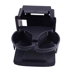 1Pcs Black Rear Console Cup Holder Fit For Subaru Outback Legacy 2005-2009 ABS - Bild 1 von 4