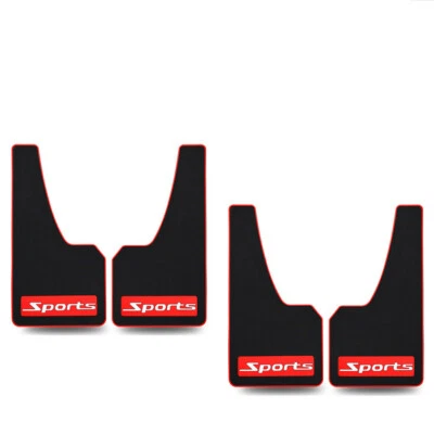 4PC Car Mud Flaps Splash Guards Mudflaps Mudgurads Fender Front Rear Accessories - Image 1 of 4