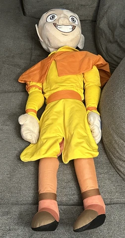 VERY RARE GIANT Aang Avatar The LAST AIRBENDER 4 FT Nanco Plush 2006 READ DESCR Cover