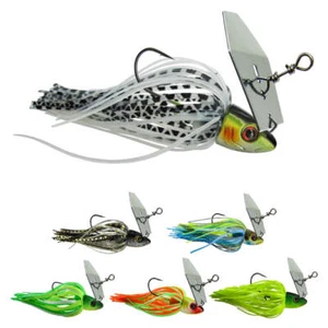 Jenzi Mini Chatter cebo bladed plantilla 5 g cebo artificial perca lucio trucha lucio - Imagen 1 de 8