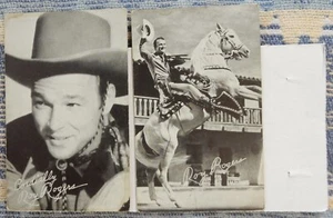 Vintage 1950s Set ot Two Roy Rogers & Trigger Cards - Picture 1 of 4