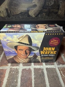 John Wayne 10 VHS Collectors Series Great Western Classics Sealed - Picture 1 of 7