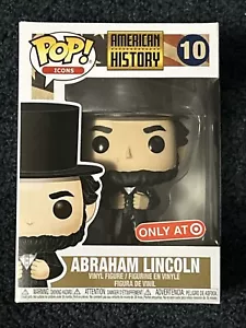 Funko Pop! Vinyl Figure History Abraham Lincoln Target Excl #10 VAULTED - Picture 1 of 7
