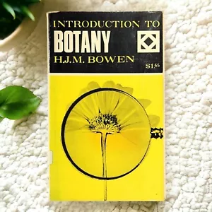 Introduction to Botany 1965 H.J.M. Bowen Illustrated Science Book - Foto 1 di 6