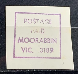 Lokalpost Australien Bezahlt Moorabbin MH - Bild 1 von 1