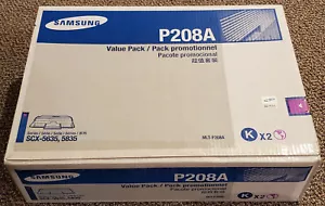 Cartuccia toner nera nuova sigillata originale Samsung P208A MLT-P208A confezione da 2x SCX5635 - Foto 1 di 10