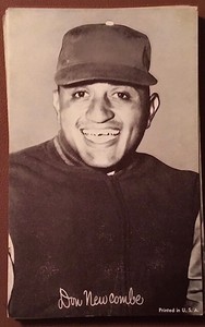 1947-66 Exhibits Set-Break Don Newcombe  VG Set Break