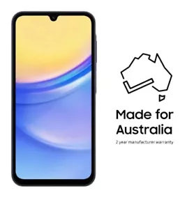 BRAND NEW -TELSTRA SAMSUNG GALAXY A15 4GX (4GB/128GB) BLACK SEALED AUS STOCK - Picture 1 of 15