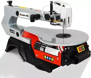 Baumr-AG Variable Speed Scroll Saw 16" 240V Dust Blower Pinned Sawblade - Picture 1 of 18