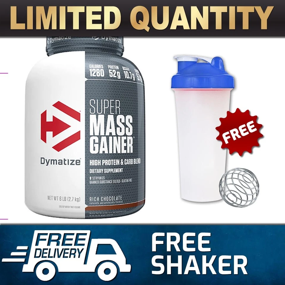 DYMATIZE SUPER MASS GAINER 6 LB 2.7 KG || SERIOUS WEIGHT GAINER# - image 1 of 1