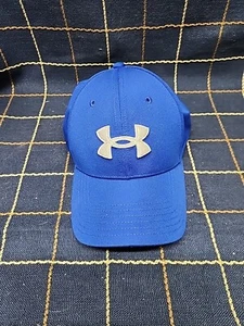 UNDER ARMOUR MENS AIRVENT BLUE STRAPBACK HAT ONE SIZE FITS ALL NEW 21106478 - Picture 1 of 6
