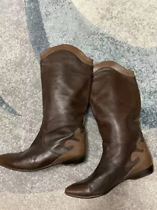 Bloomingdale’s italienische Lederstiefel Damengröße 9 - Bild 1 von 11