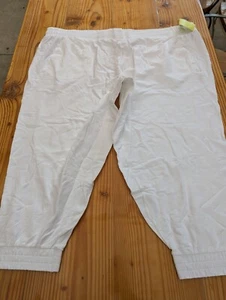 Pantalones de chándal para mujer todo en movimiento blancos talla 4x nuevos con etiquetas - Imagen 1 de 9