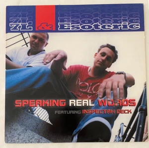 7L & ESOTERIC Speaking Real Words 12" CZARFACE Inspectah Deck Wu-Tang Hip Hop - Picture 1 of 4