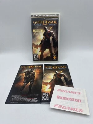 God Of War Ghost Of Sparta Psp Case And Manual Only. NO Game - Image 1 of 4
