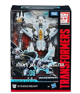 Nueva figura de acción Transformers Starscream Hasbro Studio Series 06 Voyager SS06 Foto 1 de 4