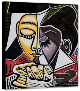 Picasso art Bild Top Kunstwerk Wandbild  Head of a Woman  A1PP19 - Picture 1 of 5