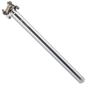 Origin-8 Pro Fit Forged Alloy Bicycle Seatpost Silver 27.2mm x 400mm Extra Long - Picture 1 of 2