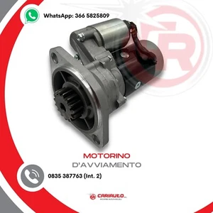 Motorino Avviamento Trattori KOMATSU YANMAR KUBOTA Hitachi S13-124 Diesel - Foto 1 di 4