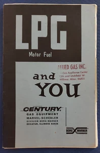 LPG Motor Fuel and You Booklet - Allied Gas Inc. - Willmar MN - 1965           C - Picture 1 of 9