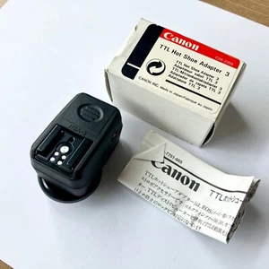 Canon TTL Hot Shoe Adapter 3 NEUF ! - Imagen 1 de 5