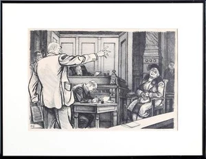 William Sharp, Let Me Refresh Your Recollection, Lithograph, Signed in Pencil - Picture 1 of 1