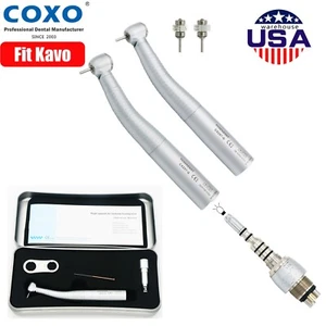 US COXO Dental KAVO LED Fiber Optic High Speed Turbine 6Pin Multiflex Coupler - Picture 1 of 93